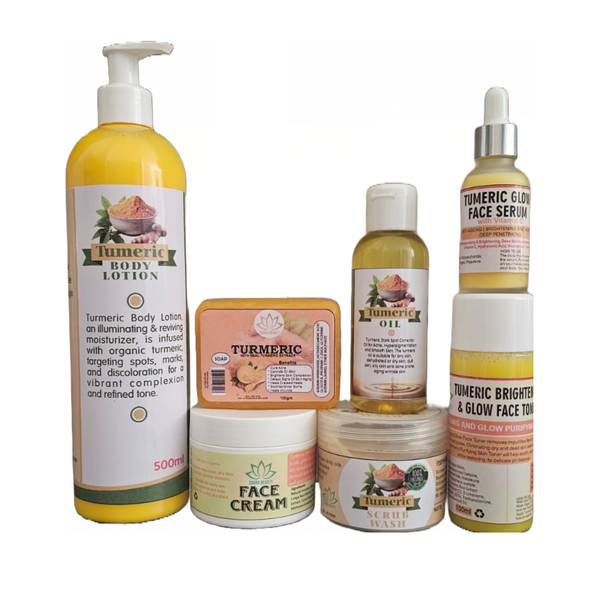 Tumeric Brightenig Full Big Combo- 7 Products