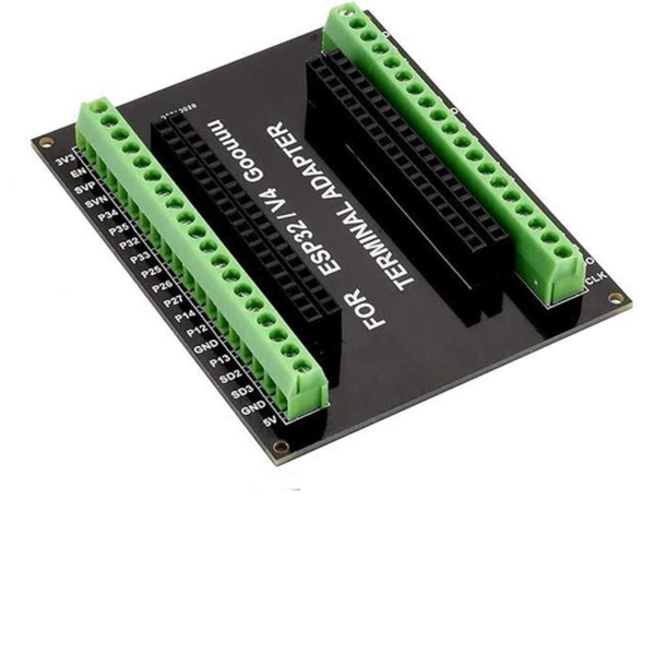 BDD ESP32 38-Pin Screw Terminal Breakout Board (Base Only)