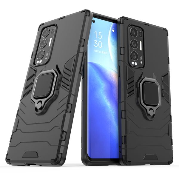 Phone Case compatible with Reno 5 Pro Plus Shockproof Bumper with Holder