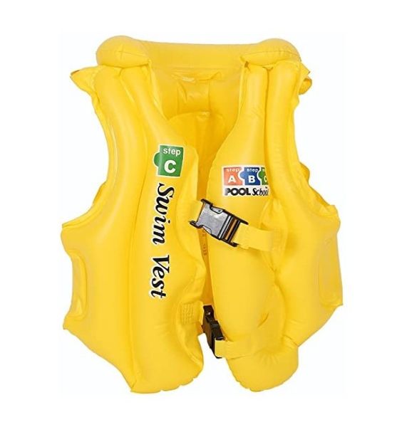 Boys and Girls Inflatable Swimming Vest Step C