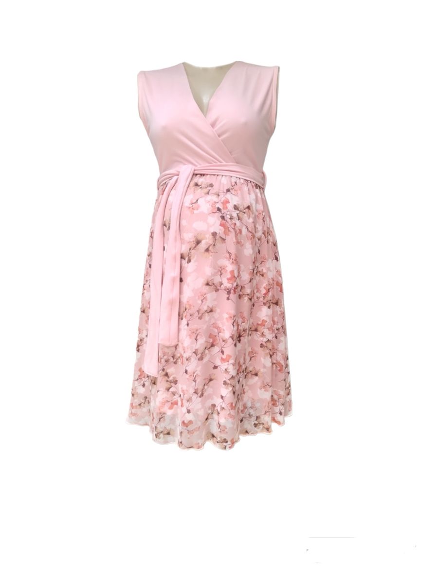 Maternity C/Over Dress Peach Blossom Print Shop Today. Get it
