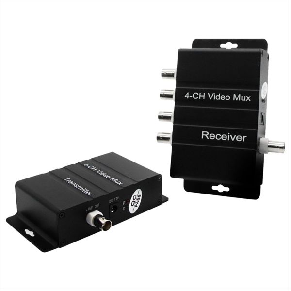 4 Channel Video Splitter 4 Channel Cctv Video Compatible with Universal
