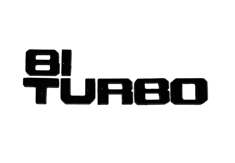 Ford Ranger 3D look Bi Turbo Side Vent Decal