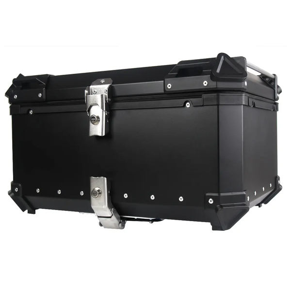Heavy-Duty 65L Waterproof Motorcycle Tail Case - Quick Release Design