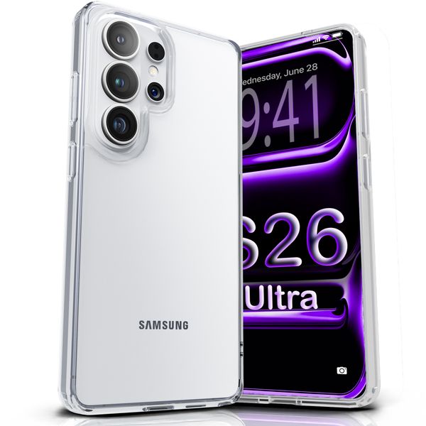 ORRO Clear Case for Samsung Galaxy S26 Ultra - Hard Back