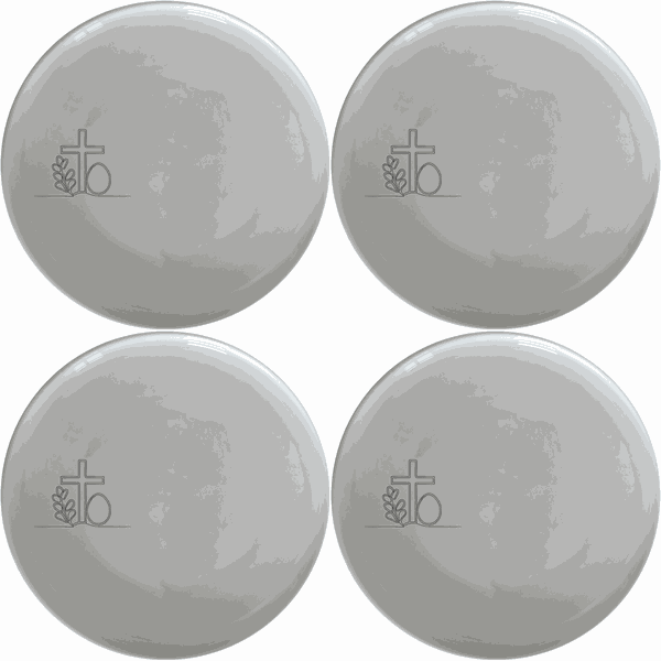 Christian Easter Side Plate Set of 4 - Range 3