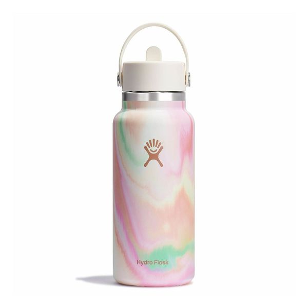 Hydro Flask Wide Mouth with Straw Cap 32oz/946ml - Sugar Crush