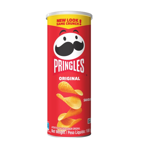 Pringles Original Savoury Snack Potato Chips (12 x 100g) | Shop Today ...