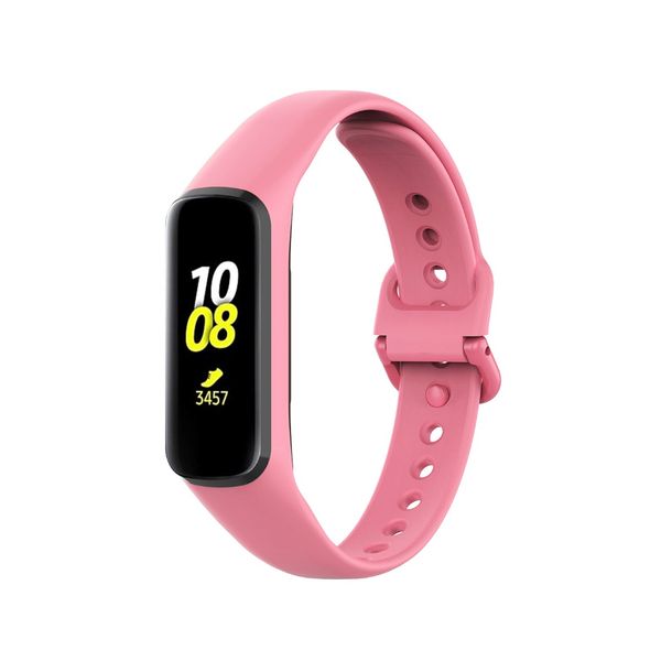 Samsung Galaxy Fit 2 Watch Strap - Pink &amp; White