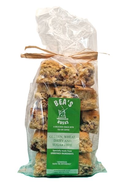 Bea's Rusks - 400g Gluten, Wheat, Dairy &amp; Sugar Free