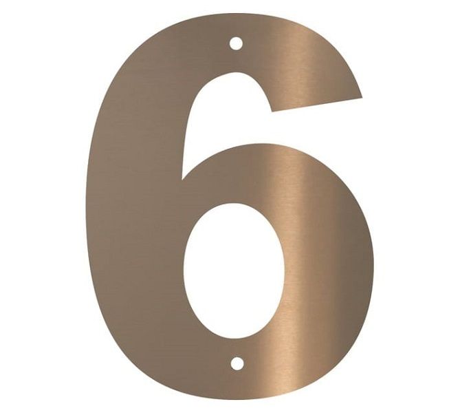 Number 6 - Gold 76 x 1.2mm