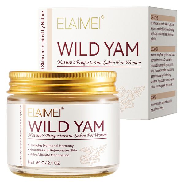 Wild Yam Cream-Hormone Balance-Hot Flashes-Menopause Relief-Menstrual Support