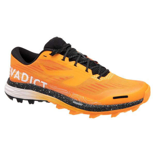 Kiprun Race Ultra Men's Trail Running Shoes - Orange &amp; Black