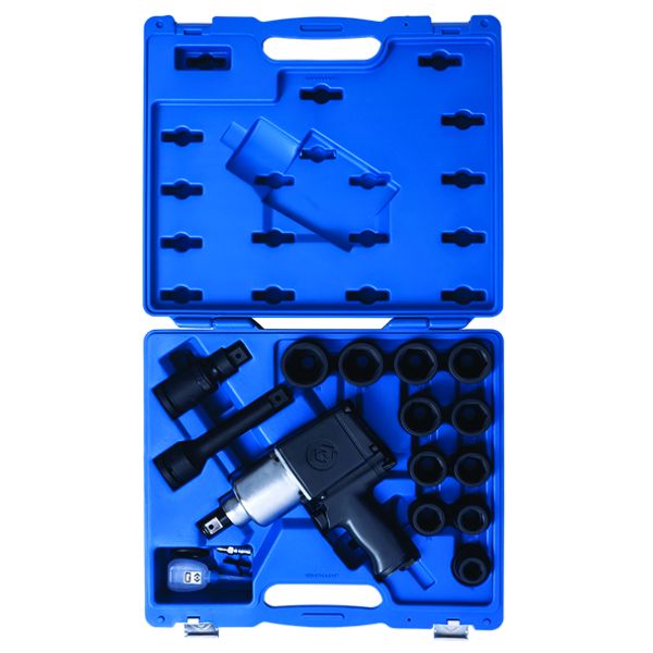 18 Piece 3/4Dr Impact Socket And Wrench Set