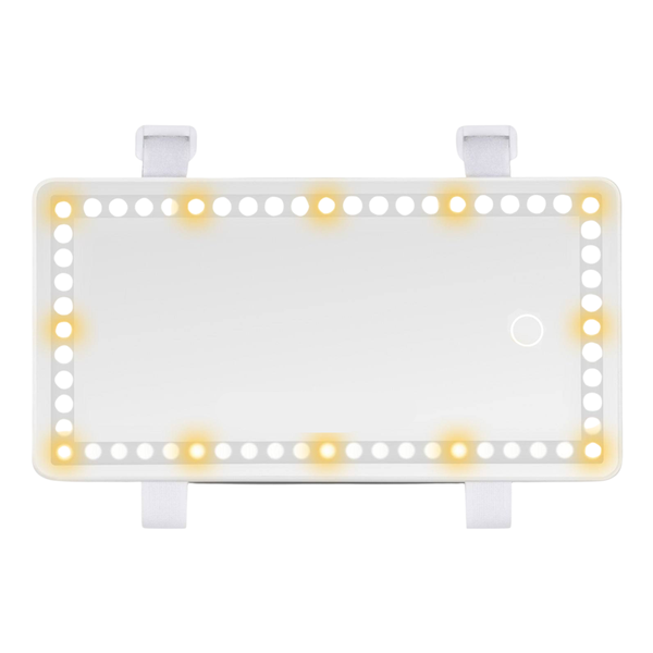 LED Vanity Beauty-Makeup Car Mirror