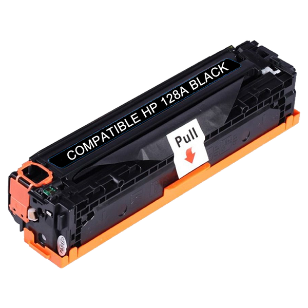 Toner Cartridges B, C, Y, M, Multi-Pack Compatible with HP 128A | CE320A | 320A