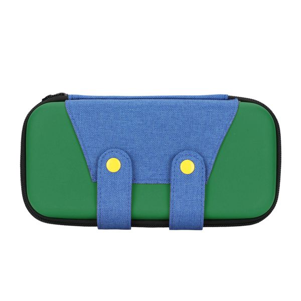 EVA Travel Case Compatible with Switch Lite (Green/Blue)
