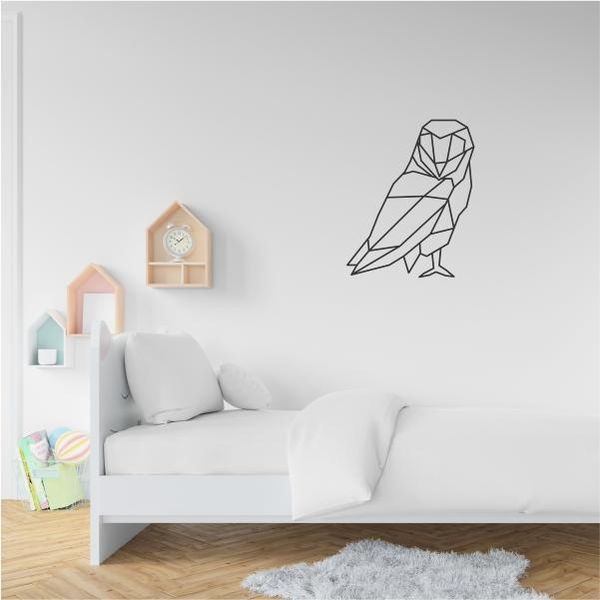 Geometrical Owl Decal Vinyl Sticker