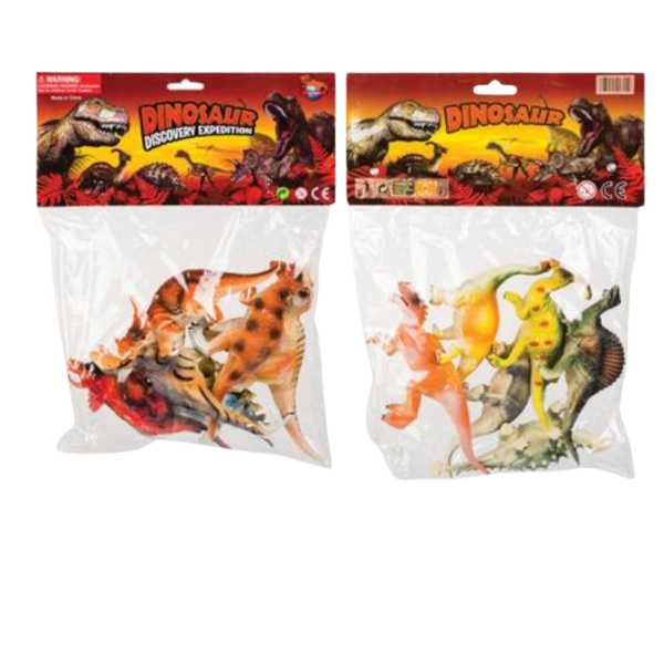 Dinosaur Discovery Expedition - 6 Piece Dinosaur Animal
