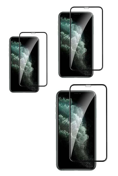 Set of 3 HD Full Screen Tempered Glass for iPhone 15 Series