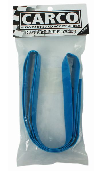 Carco Heat Shrink Tubing - 12mm x 1 Meter - Blue