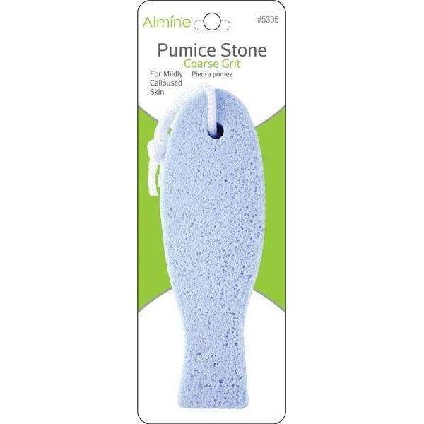 ANN05395 - Almine - Pumice Stone Fish Shape Blue Coarse Grit - 4 Pack