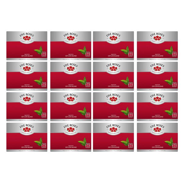Five Roses Tagless Teabags - 16 x 200's
