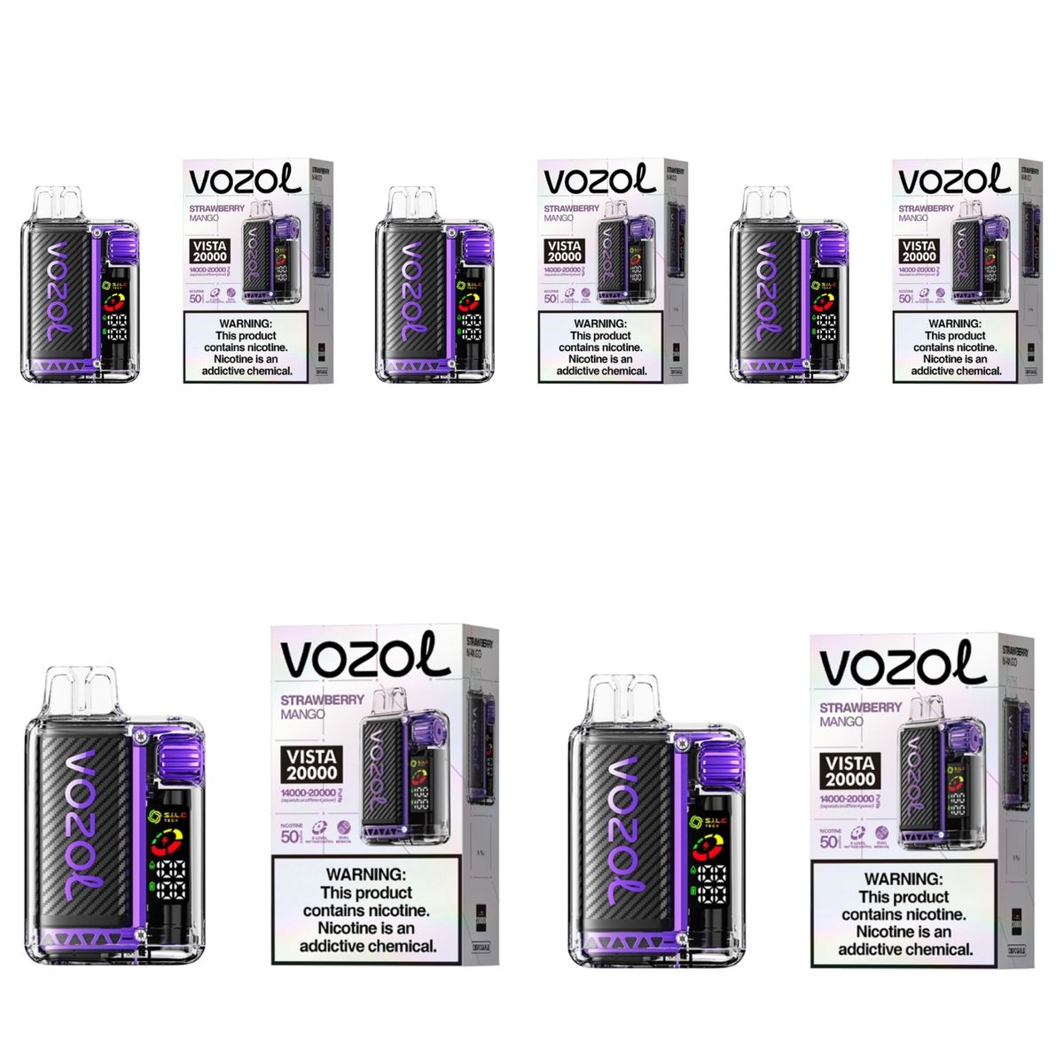 elfbar elfa master akku Vozol Vista 20000 Puffs Dual Mesh Digital Screen 20K Wholesale Disposable  Vapes main image 0
