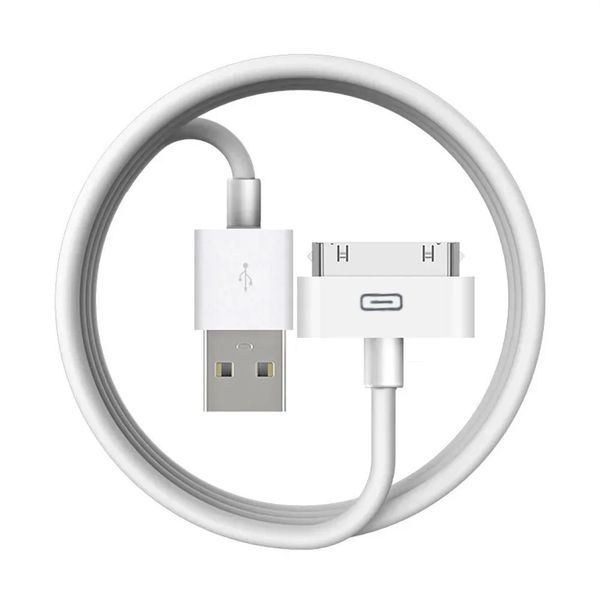30-Pin USB Cable Compatible with iPhone 4/4S/3G/3GS &amp; iPad 2/3 &amp; iPod