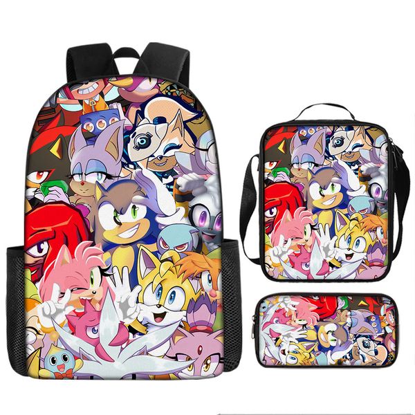 Lunch Box &amp; Pencil Case Sonic image