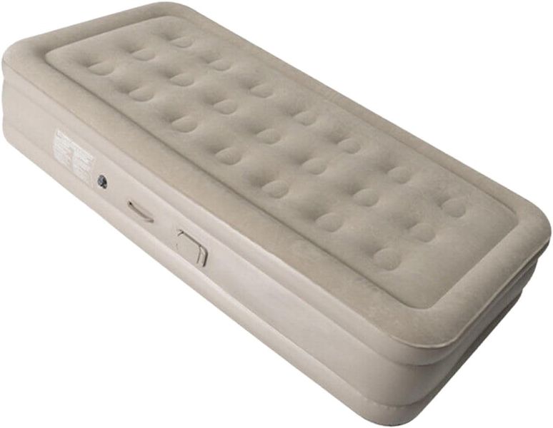 Self-Inflating Camping Air Mattress with Built-in Pump