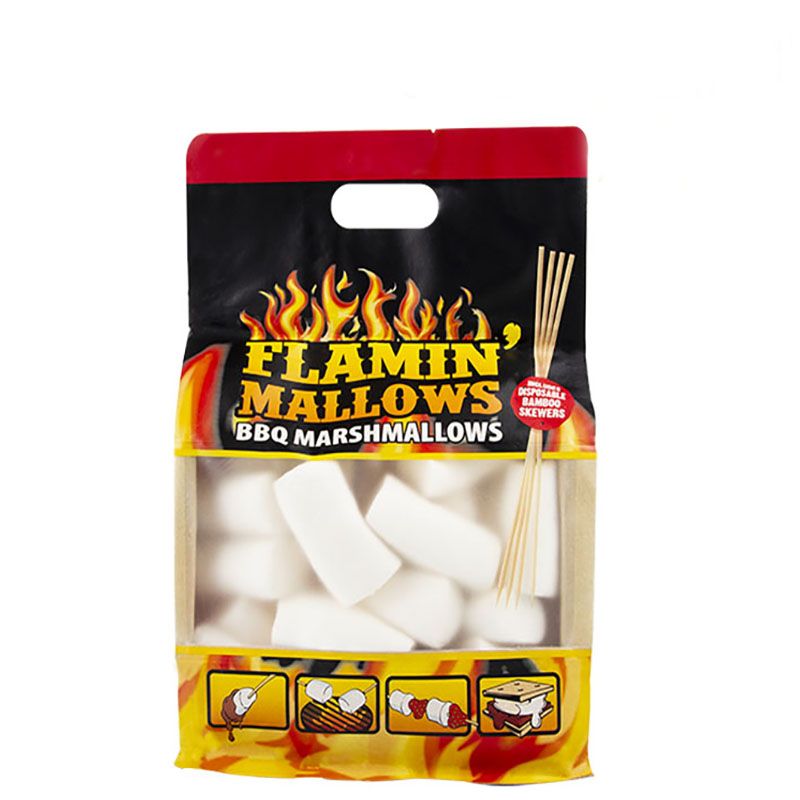 Marshmallows Giant With Bamboo Skewers 400g 6 Pack Buy Online