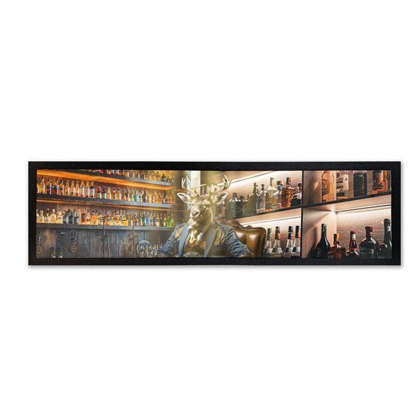 Gentleman Deer Bar Mat