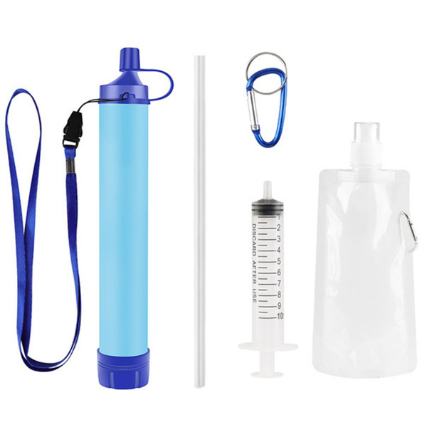 Outdoor Water Filter Camp Water Filter for Hiking Emergency Survival Gear