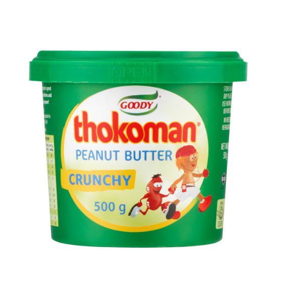 Thokoman Peanut Butter Crunchy Goody 2 x 1kg