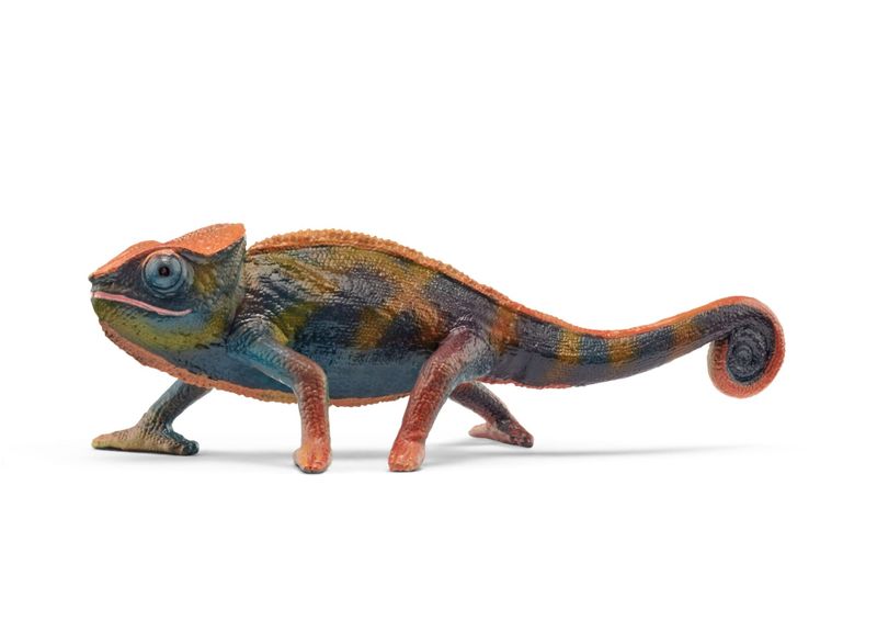 Schleich Wild Life - Chameleon Heat Activated Colour - 10cm Long