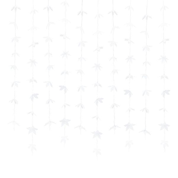 Botanical Wedding - Backdrop - White oragami flower backdrop