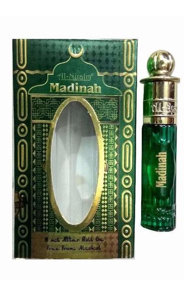 Al-Nuaim Madinah Attar 6ml Roll On Oil Perfume Concentrated Alcohol Free