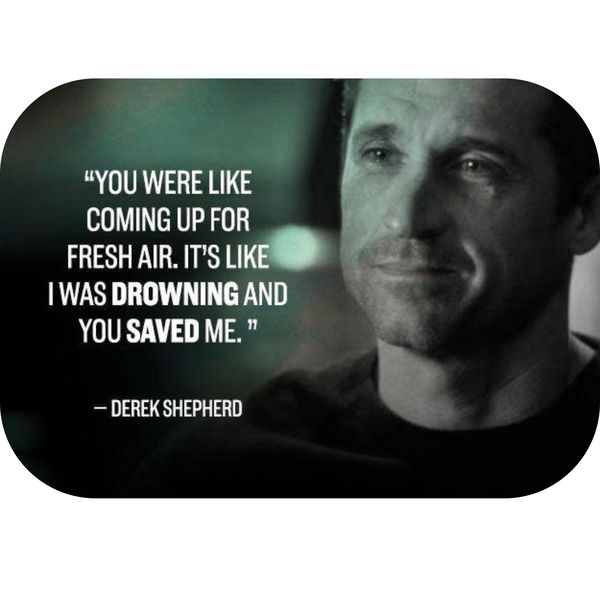 I was drowning and you saved me Printed Mouse Pad