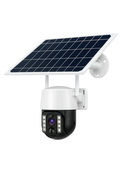 4G Solar Camera - Outdoor Dual-Light Security Cam 8000mAh