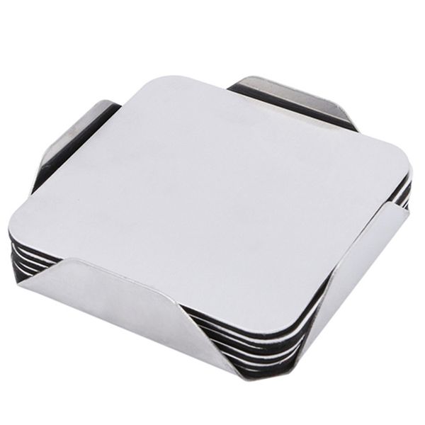 Coasters - With Coaster Set -Drink Milk Coffee Tea Cup Mugs Square