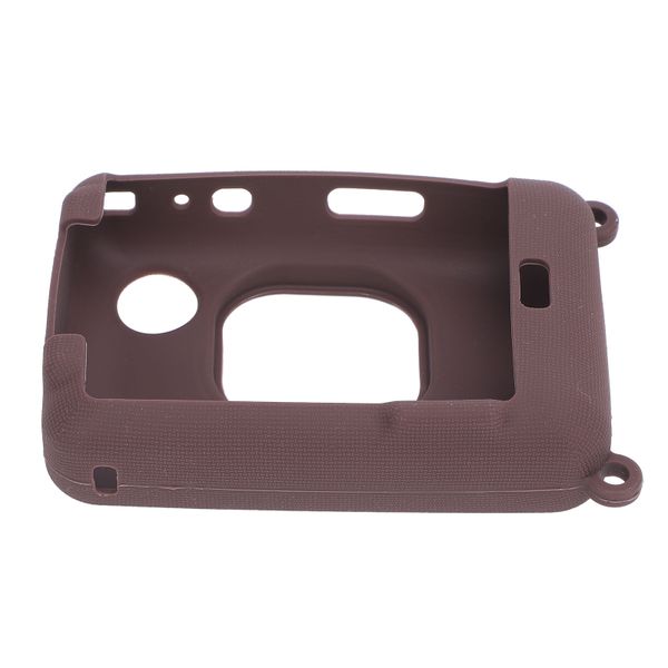 Silicone case compatible with LIPLAY camera - Brown