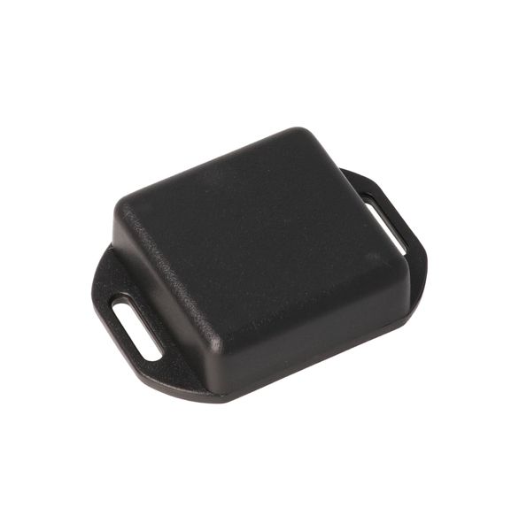 1551QFLBK Miniature Flanged ABS Enclosure 40x40x15mm Black IP54