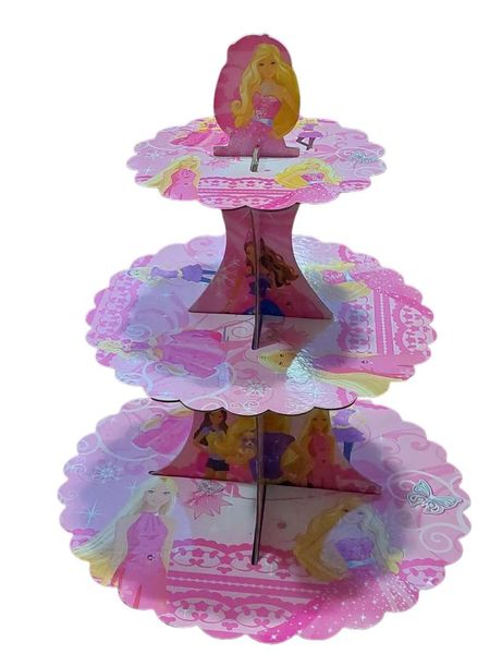 Barbie 3 Tier Cupcake Stand