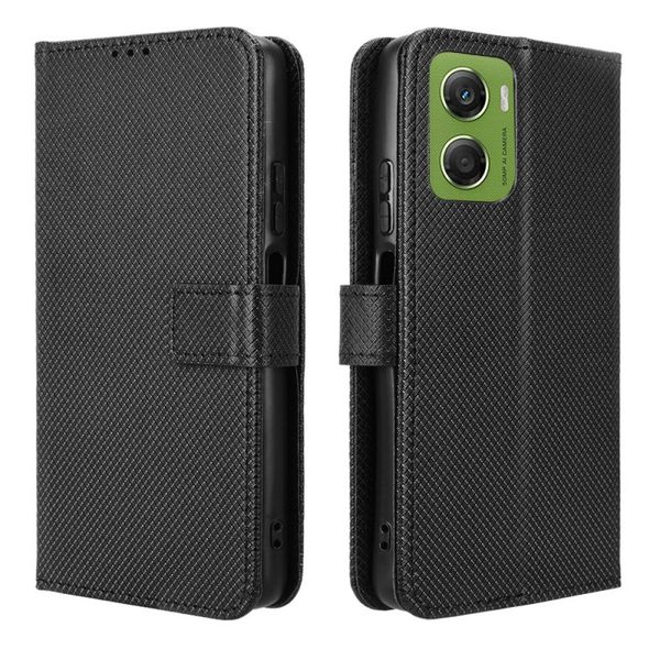Buckle Leather Phone Case Compatible With Motorola Moto G06 Power