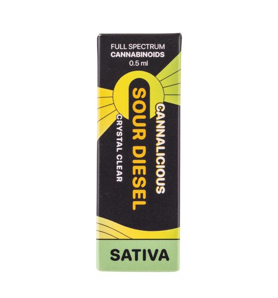 Cannalicious Sour Diesel Sativa - Vape Cartridge