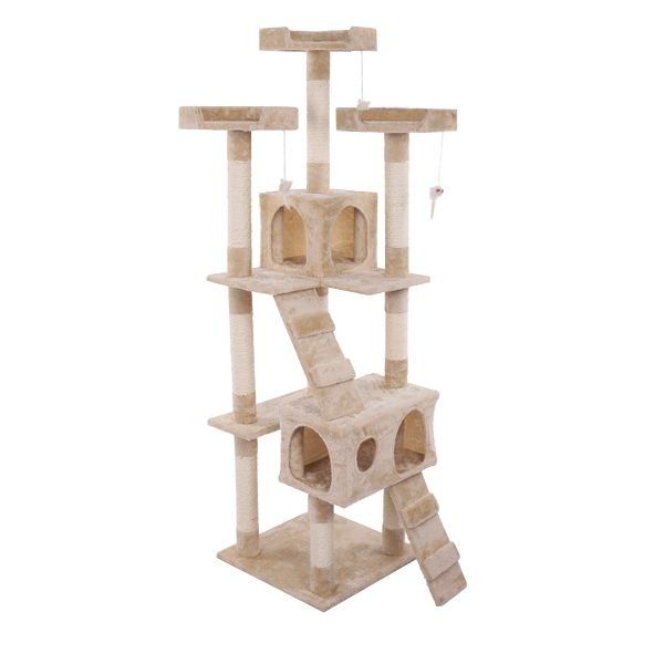 170 cm Cat Tree Tower Play House for Kitty Scratchers
