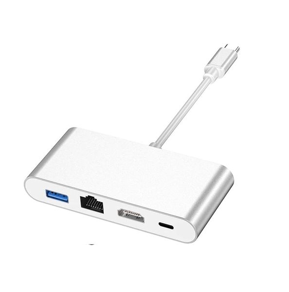 Type-C to HDTV 4 in 1 Adapter