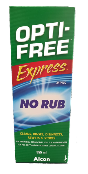 Opti-Free Express Multi-Purpose Disinfecting Contact Lens Solution - 355ml