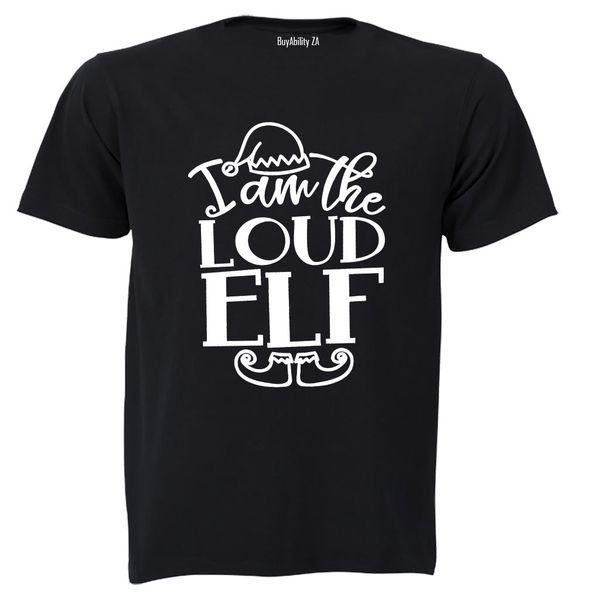 Loud Elf - Christmas - Adults - T-Shirt